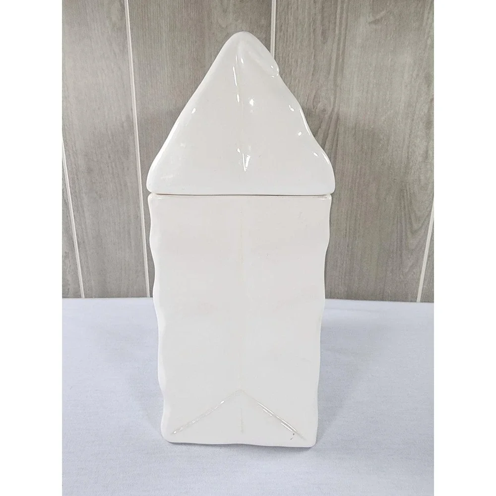Vintage 1988 Pillsbury Flour Canister Recipe Bag Cookie Jar w/ 1971 Doughboy Set